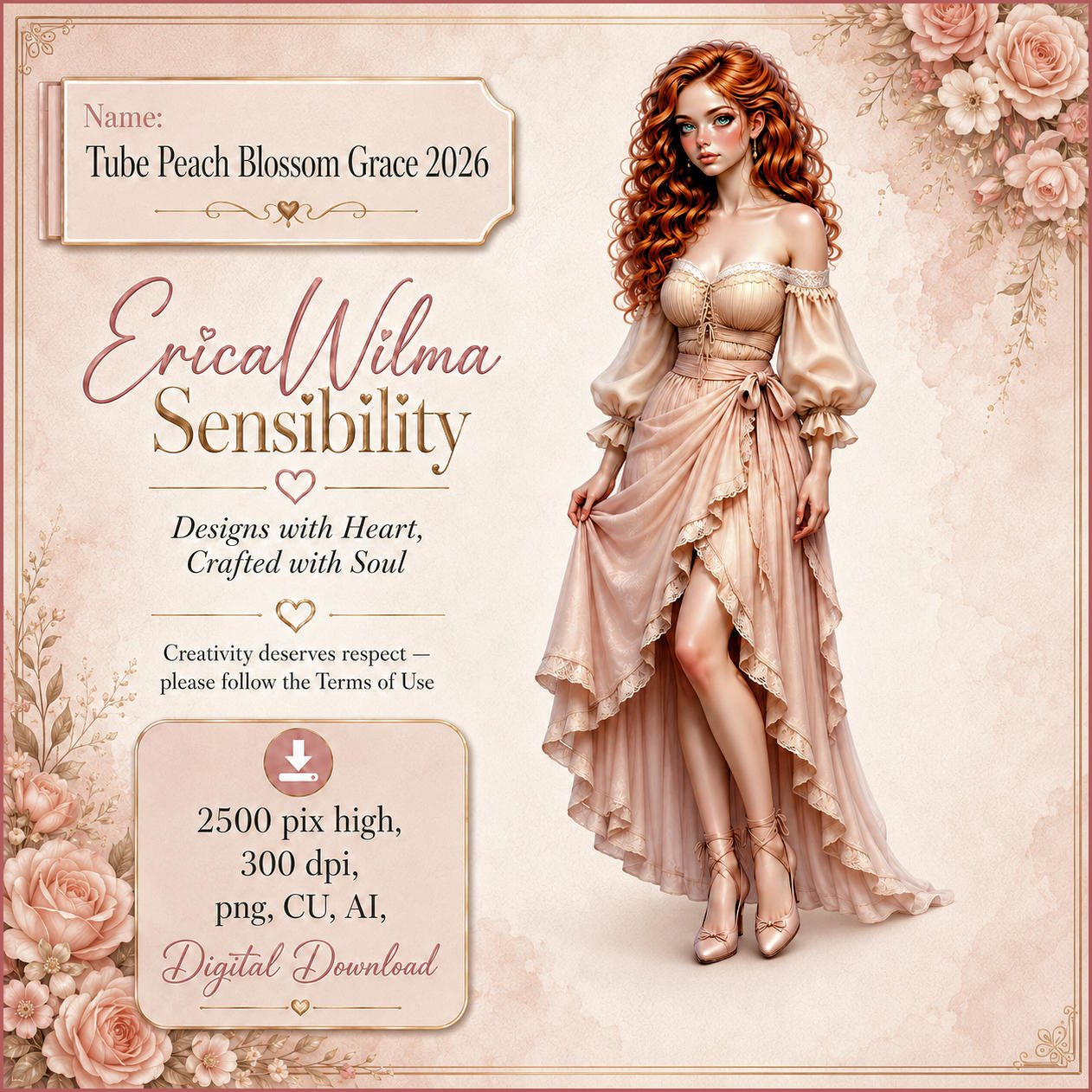 (image for) EW AI Tube Peach Blossom Grace 2026
